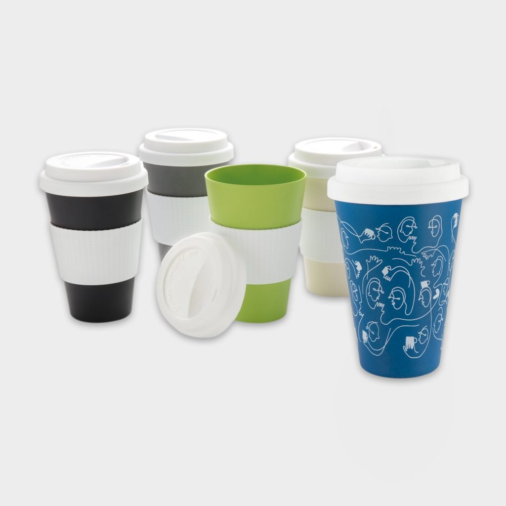 Bamboo travel mugs